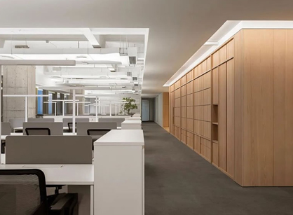 亲自然共享交互的办公室装修设计空间是怎样的——熹茗集团