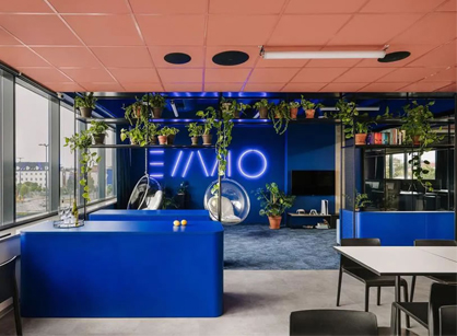 实现灵活适应的办公装修设计空间是怎样打造的——物流集团Envio Group
